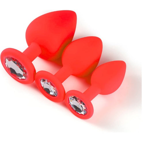 3 , Toys Kit for Beginners, Men and Women, Couples, Black ,Red