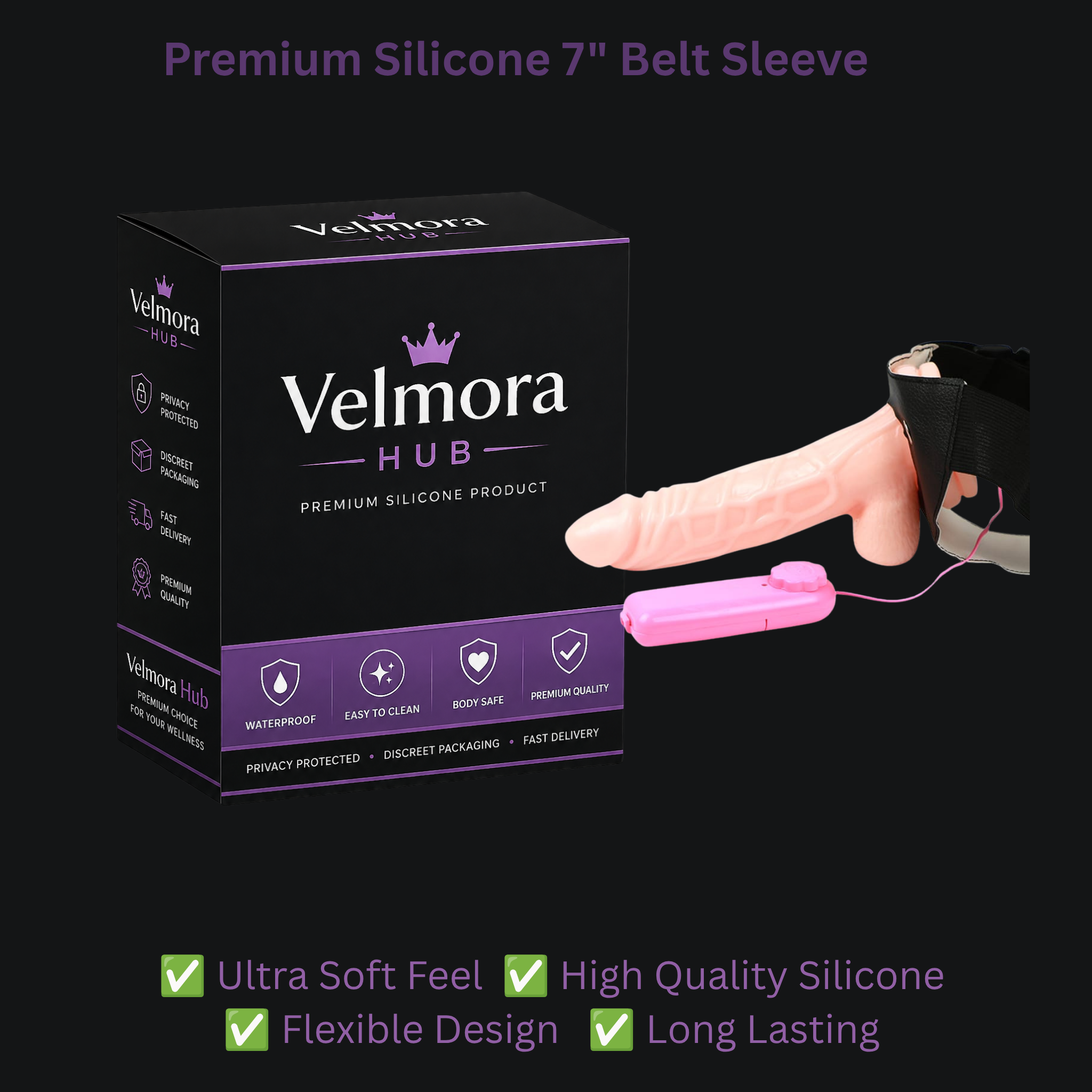 7 inch belt sleeve for sugar patient